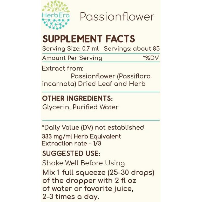 Extracto de hierbas sin alcohol HerbEra 59 ml - Flor de la Pasión