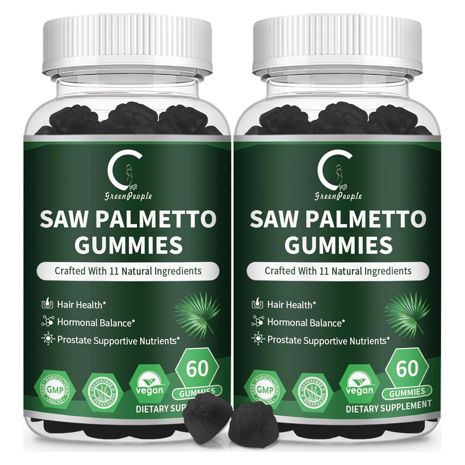 GPGP GreenPeople Saw Palmetto 120 Gomas - Suplemento DHT