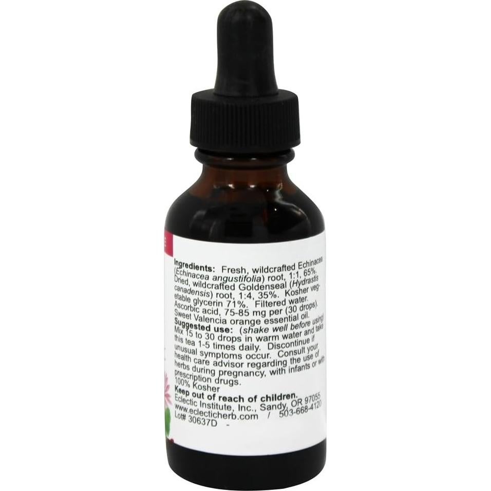 Extracto Glicerina Echinacea Goldenseal Eclectic Institute 30 ml