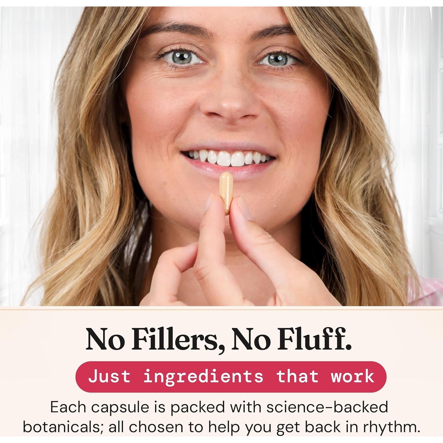 Nourished AndroEase Plus Double Strength – Vegan Hormone Balance for Women – Zinc, Reishi, Green Tea and Saw Palmetto – for Energy, Vitality, Facial Hair and Daily Wellness – 30 Capsules, Made in USA