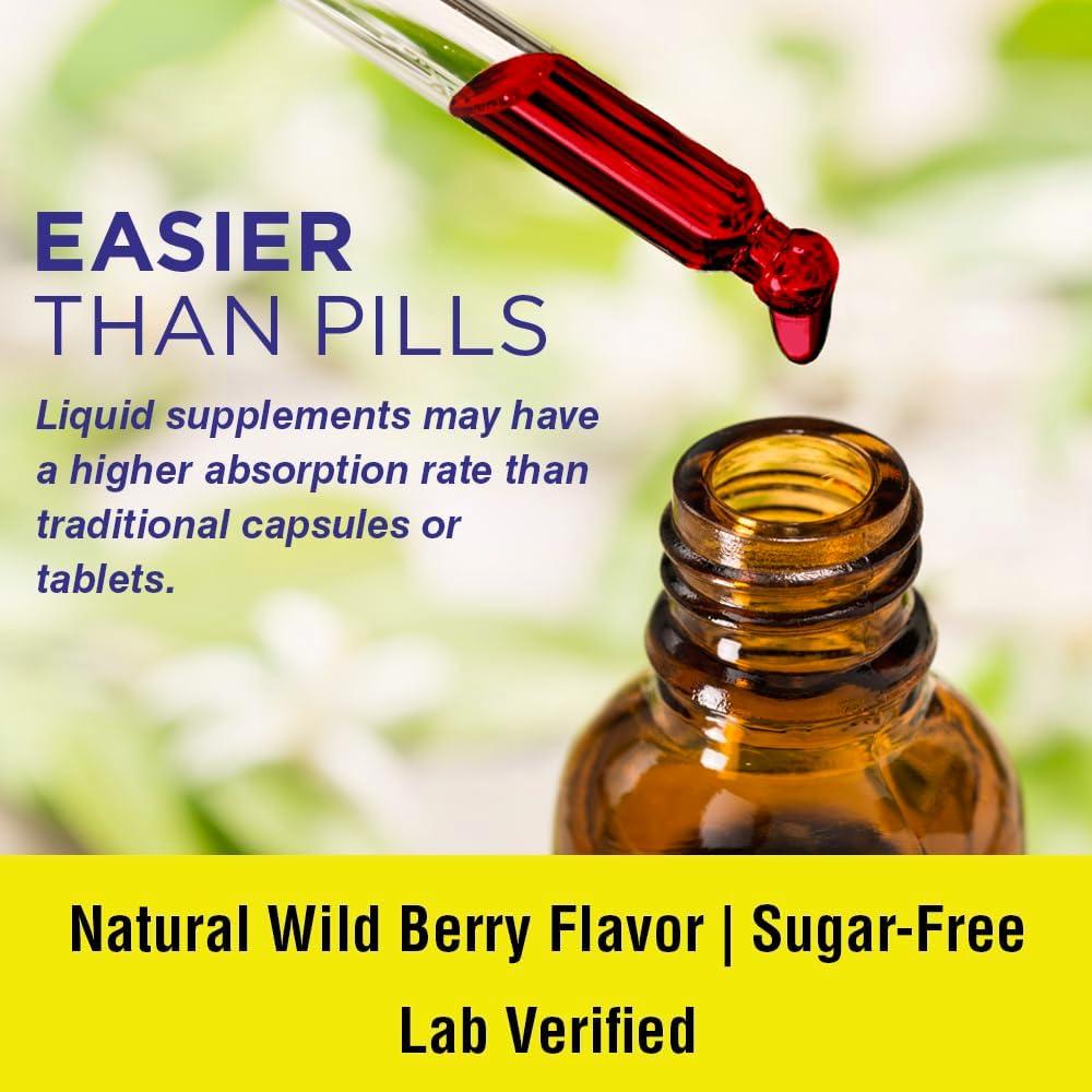 Gotas B-12 Nature's Life 118.3 ml Metilcobalamina Energía