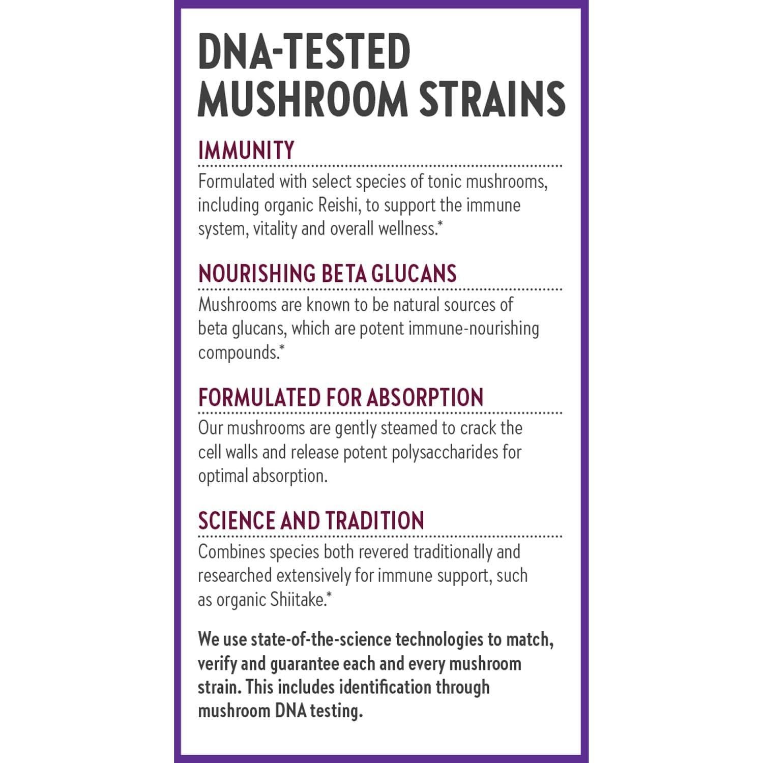 Suplemento Inmunológico LifeShield Reishi Orgánico 60 Cápsulas