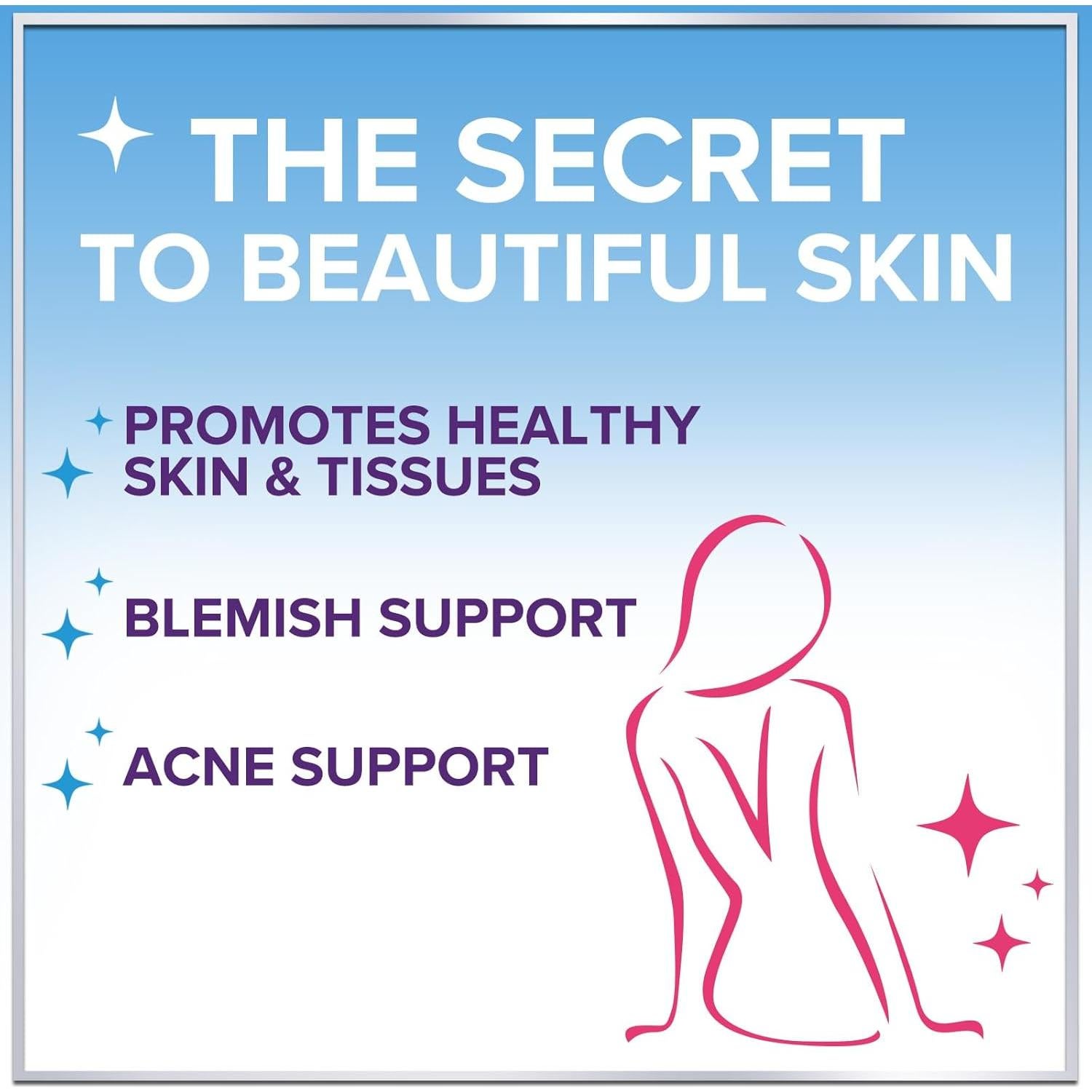 Suplemento de Zinc 40mg Hola Encantadora - 60 Tabletas