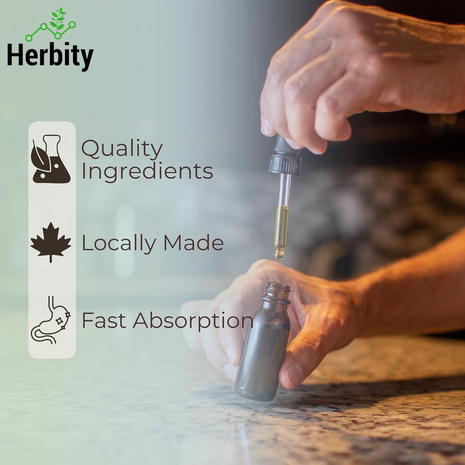 Tintura de Flor de Pasión Herbity 100 ml - Sin Alcohol, Vegano