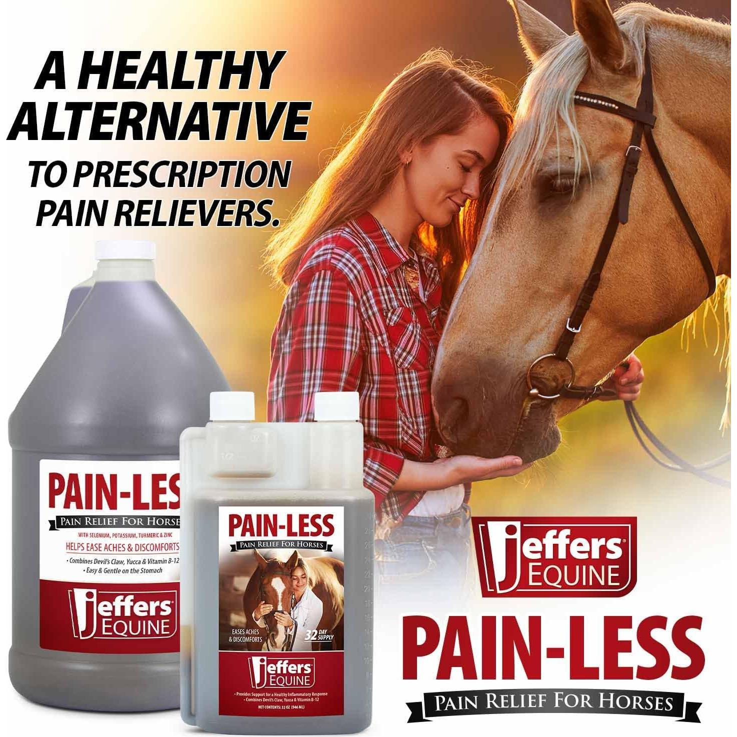 Suplemento Equino Pain-Less Jeffers 32 oz - Confort Articular