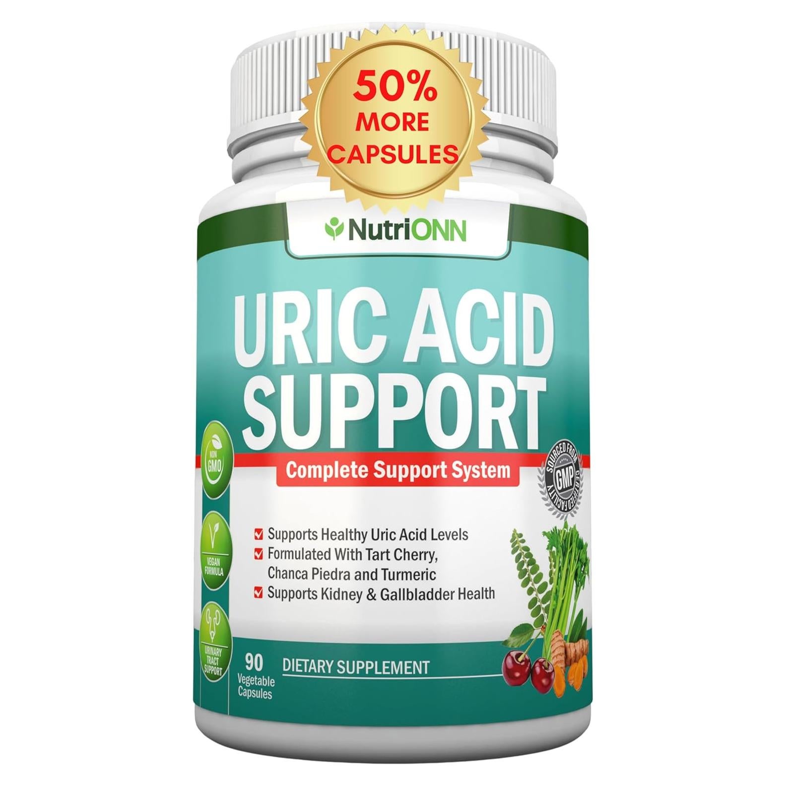 Suplemento Herbal de Limpieza Ácido Úrico NutriONN - 99g