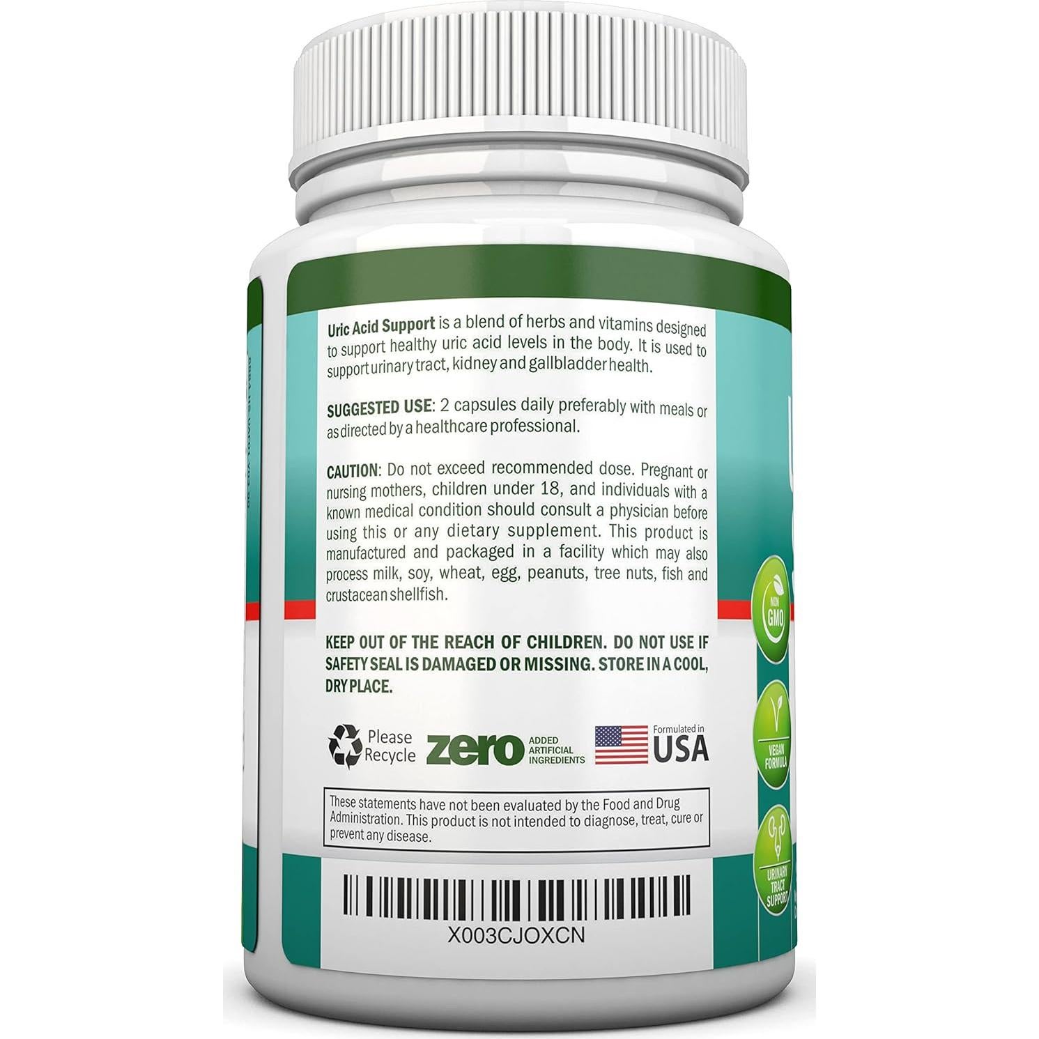Suplemento Herbal de Limpieza Ácido Úrico NutriONN - 99g