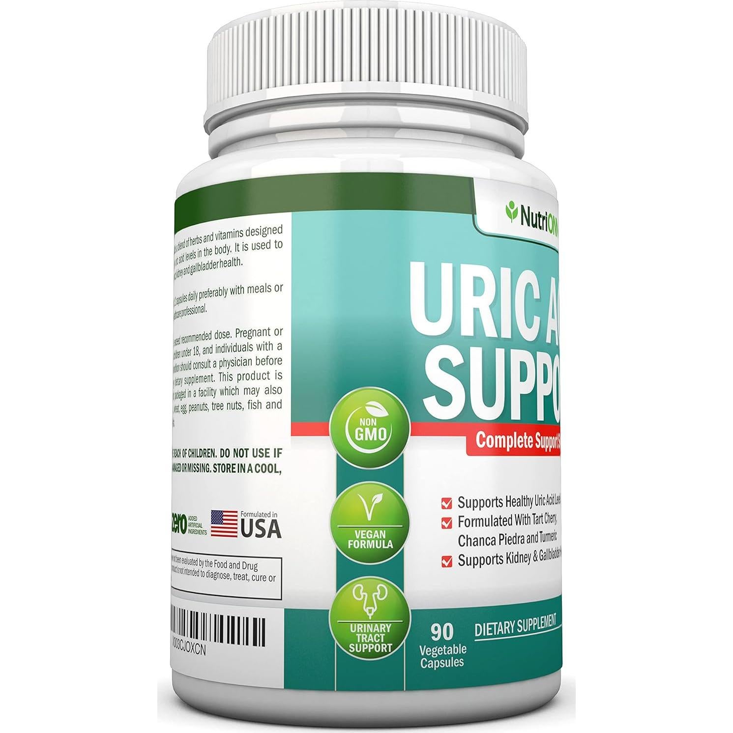 Suplemento Herbal de Limpieza Ácido Úrico NutriONN - 99g