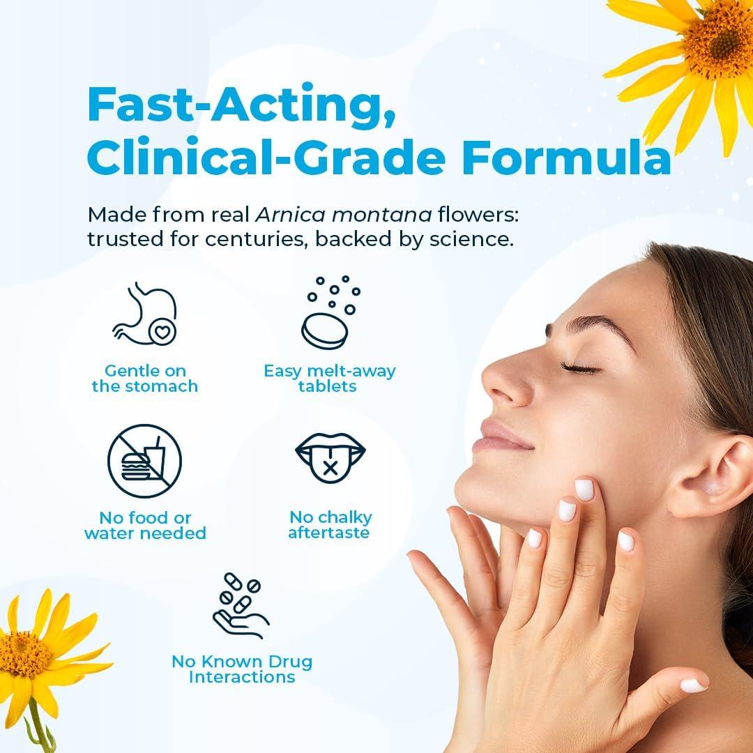 Tabletas Homeopáticas Arnica Montana 200C VitaMedica - 30 Ct