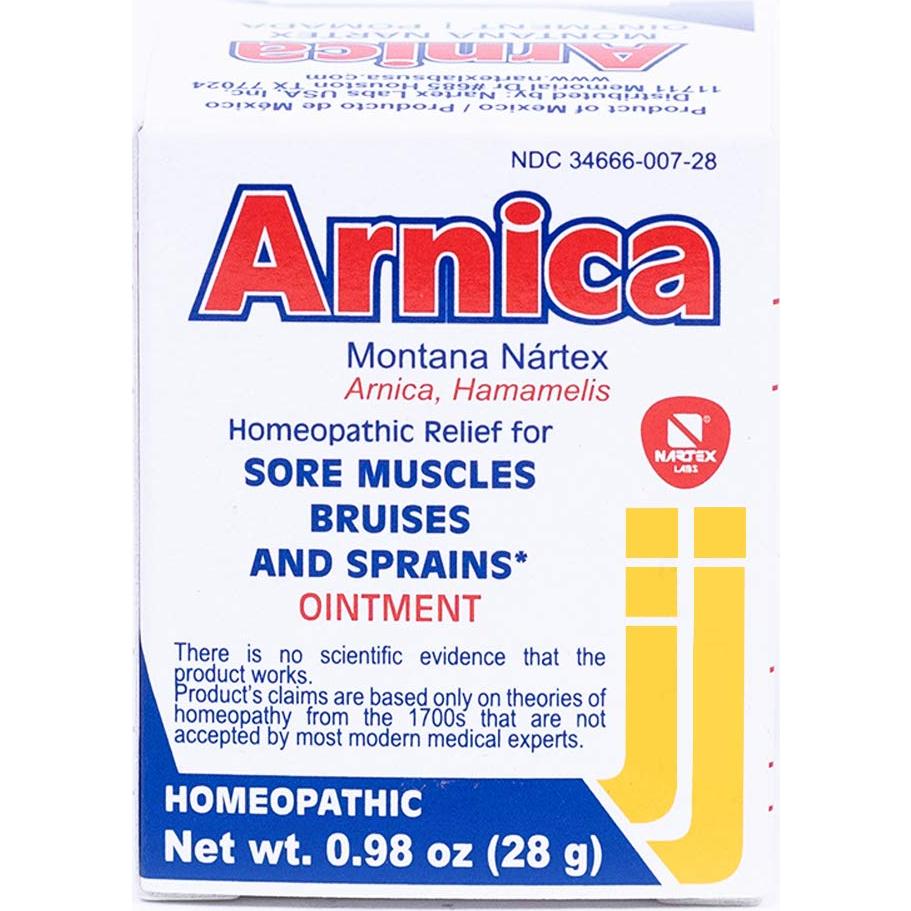 Ungüento de Árnica Montana Nartex 27.7g - Alivio Muscular