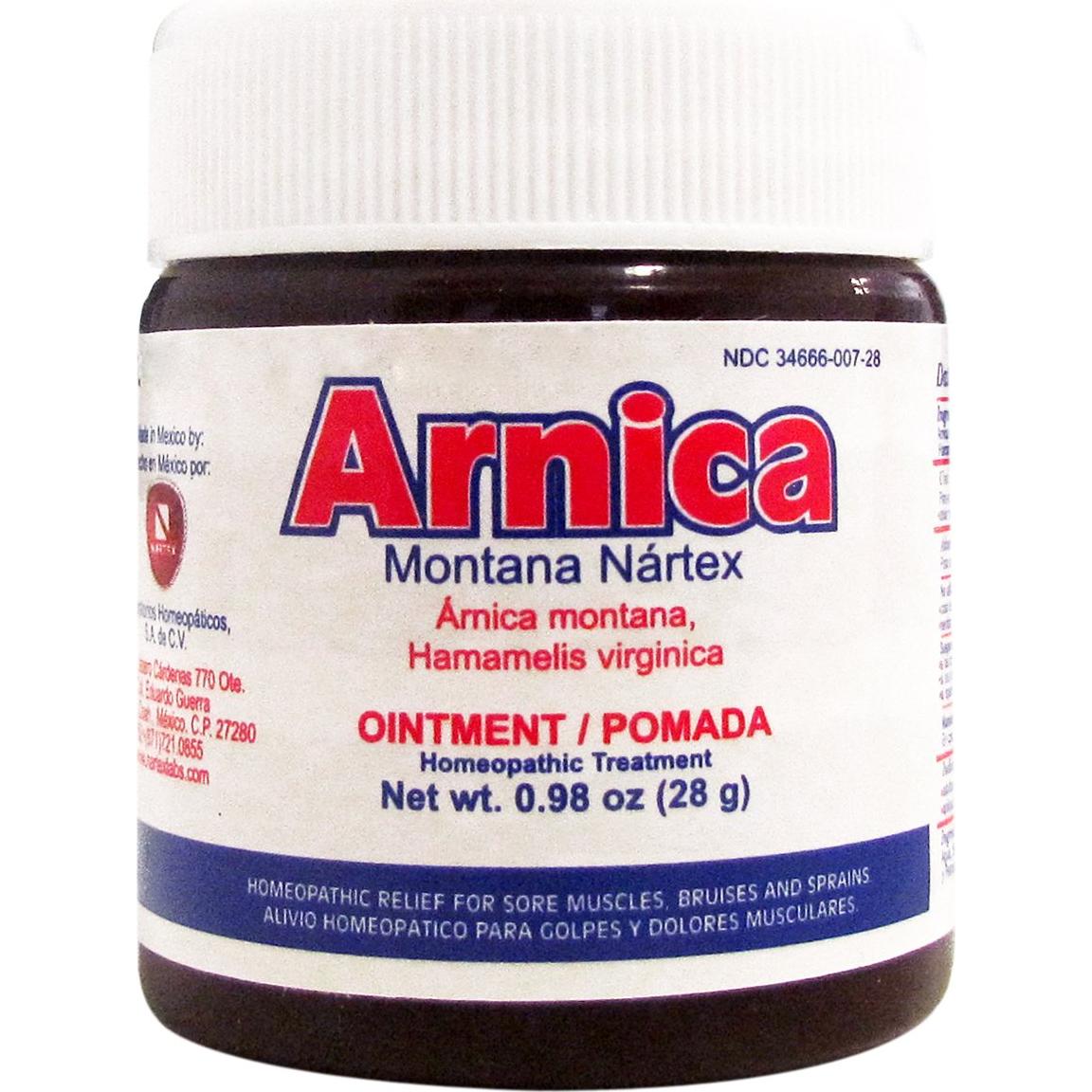 Ungüento de Árnica Montana Nartex 27.7g - Alivio Muscular
