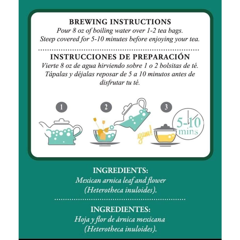 Té de Árnica Mexicana Tadin 90058 - 55g