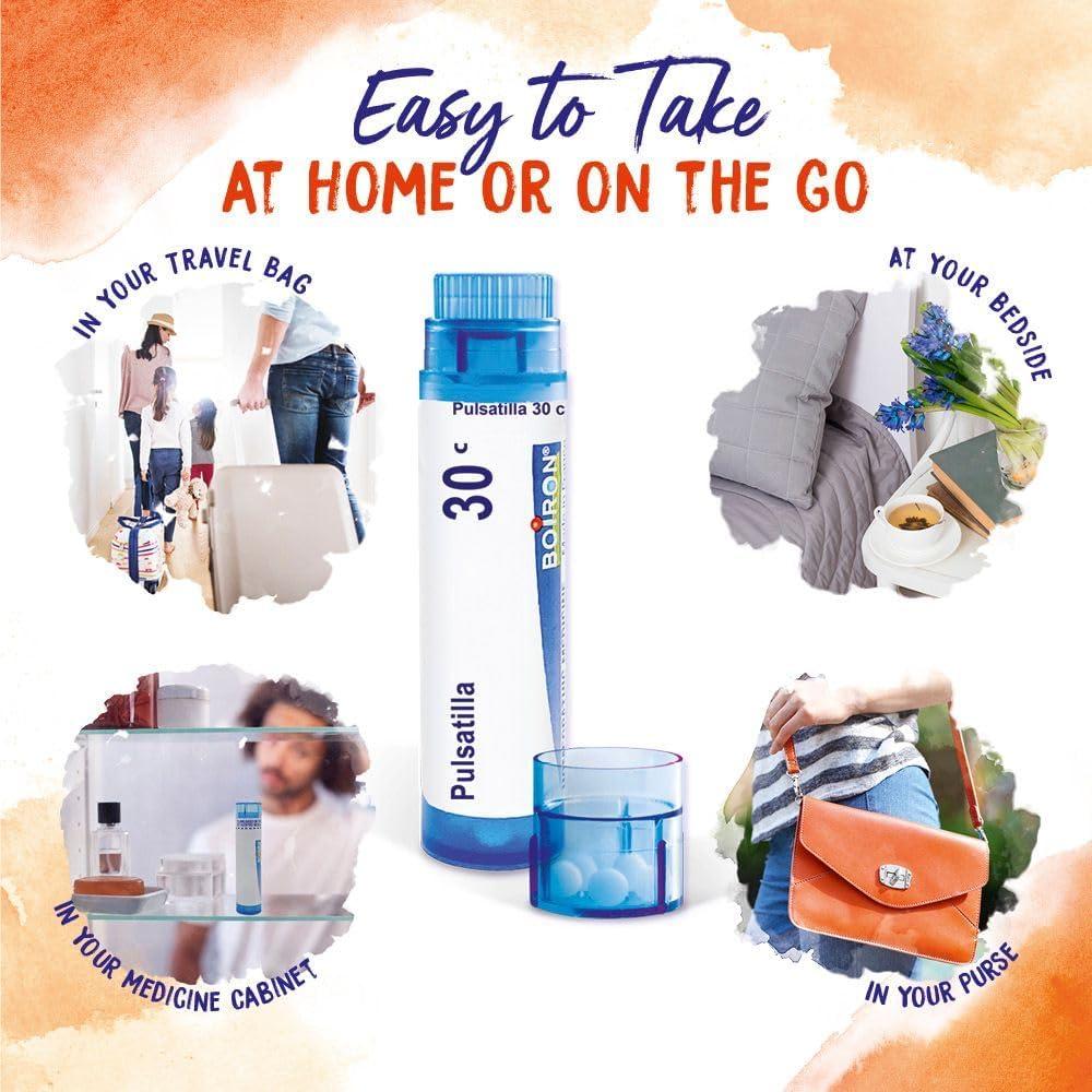 Boiron Pulsatilla 30C Homeopatía para Resfriados - 80 Gránulos
