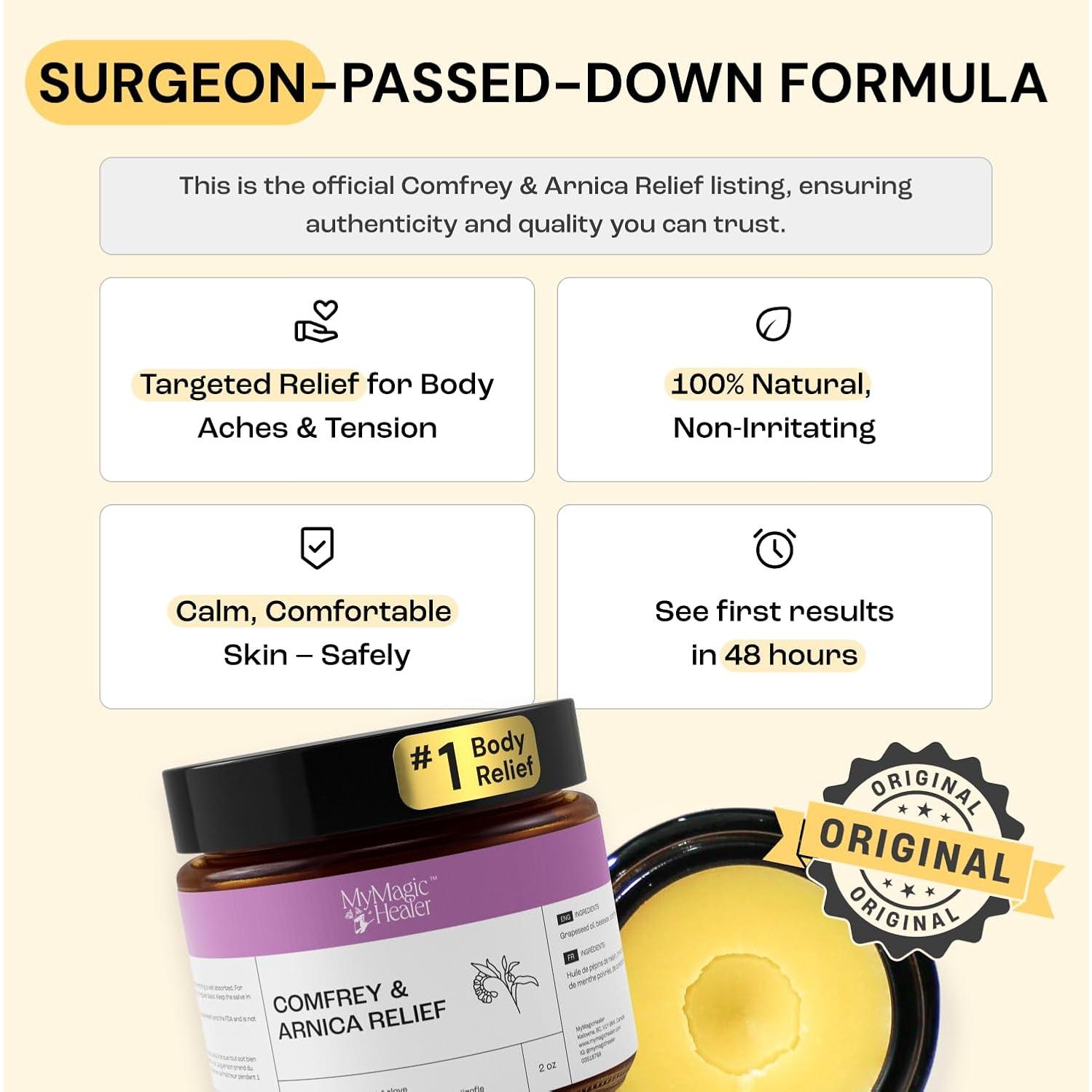 MyMagicHealer Ungüento Alivio Dolor Muscular 56.7g