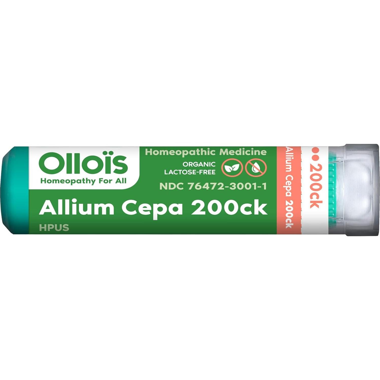 OLLOIS Allium Cepa 200ck Homeopatía Orgánica 80 Gránulos