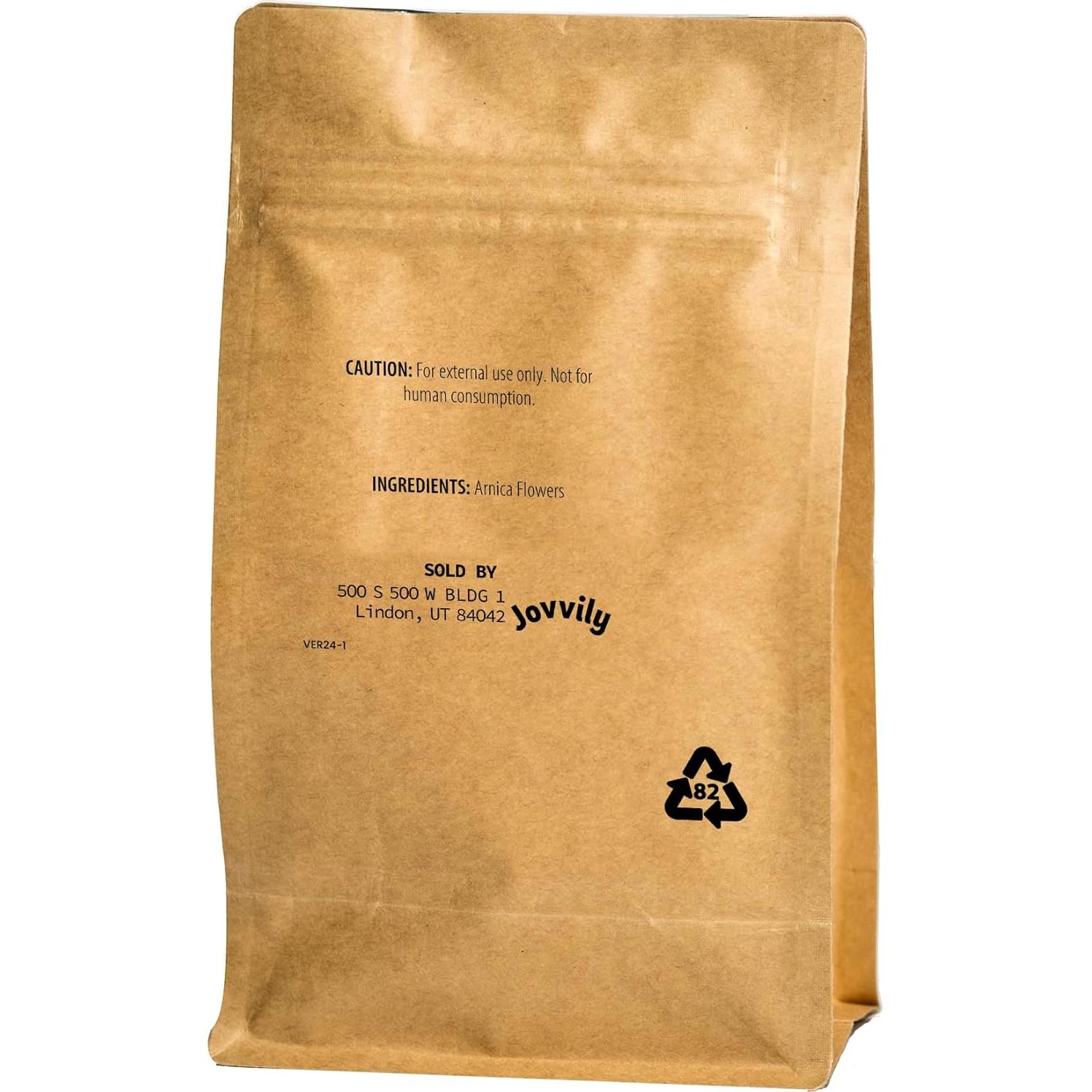 Flores de Árnica Secas Enteras Jovvily 113.4g para Cataplasmas
