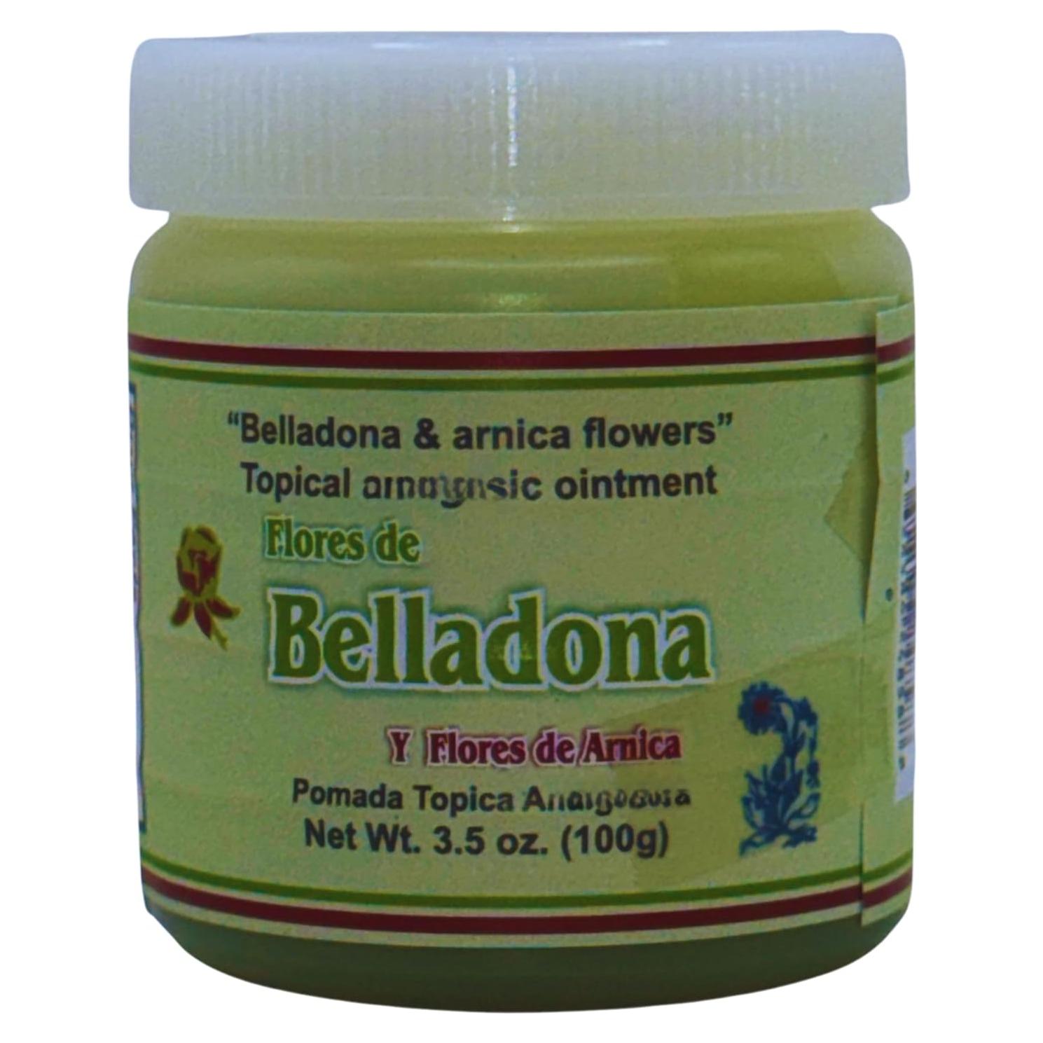 Pomada Cosmética Flores de Belladona & Árnica 100g