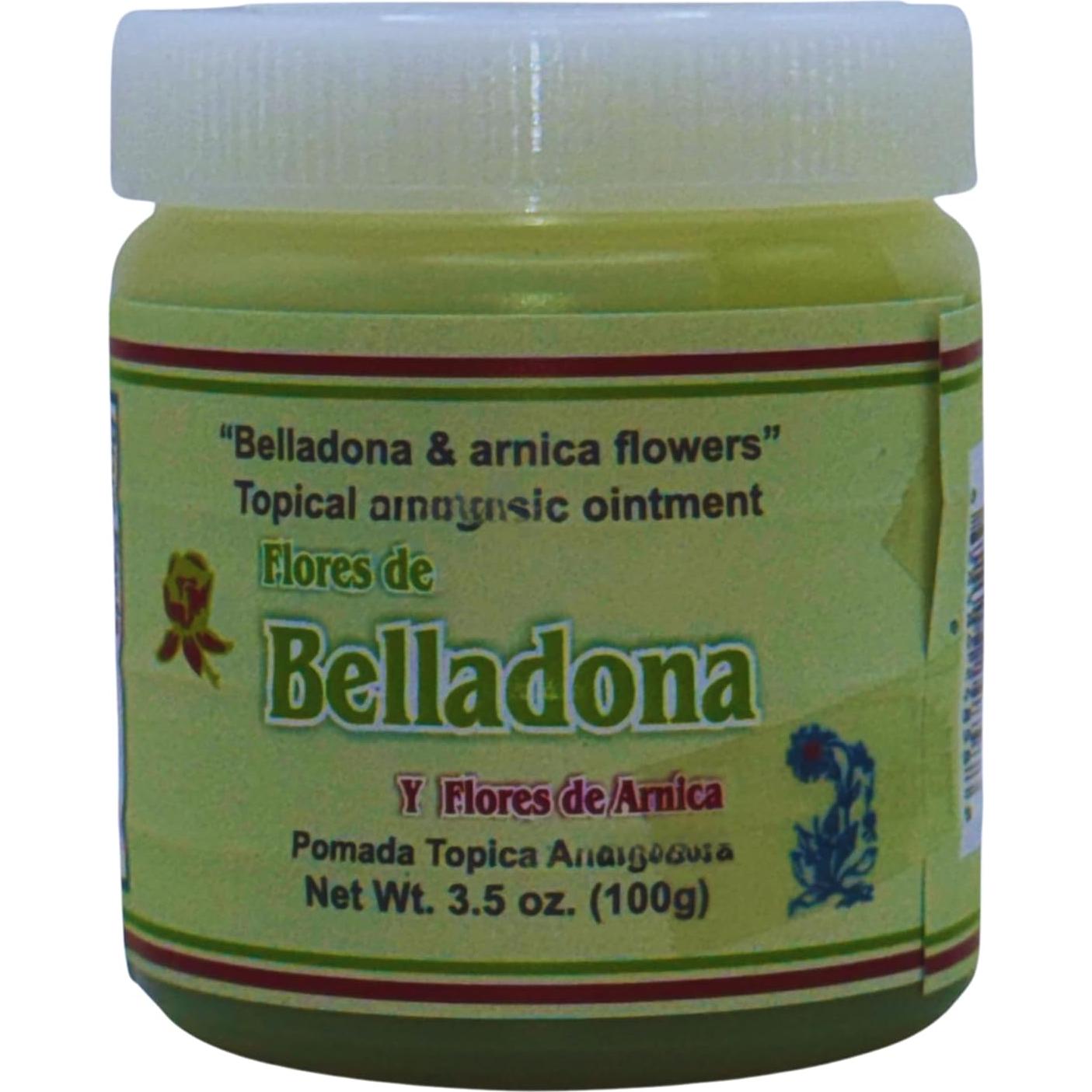 Pomada Cosmética Flores de Belladona & Árnica 100g