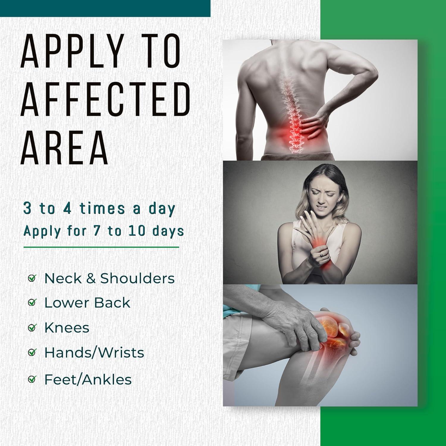 Aceite de Cañamo Plus Real Time Pain Relief 118ml - 5% Árnica