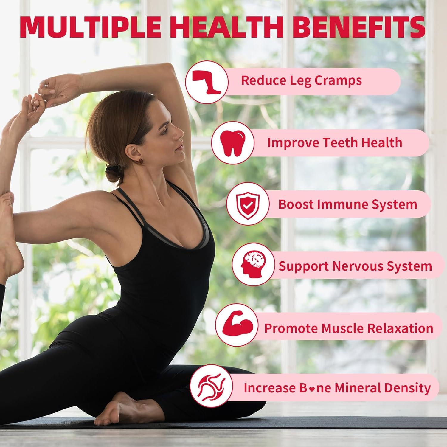 Calcium Citrate Gummies 1200mg Chewable Calcium Supplements for Women & Men, Sugar Free Calcium for Bone, Muscle & Immune Support, Non-GMO, Gluten Free, Natural Raspberry Flavor 60 Count