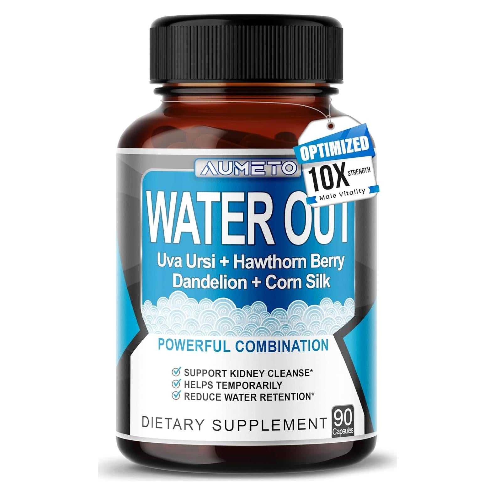 Suplemento Aumeto Water Out 90 Cápsulas - Equilibrio de Agua