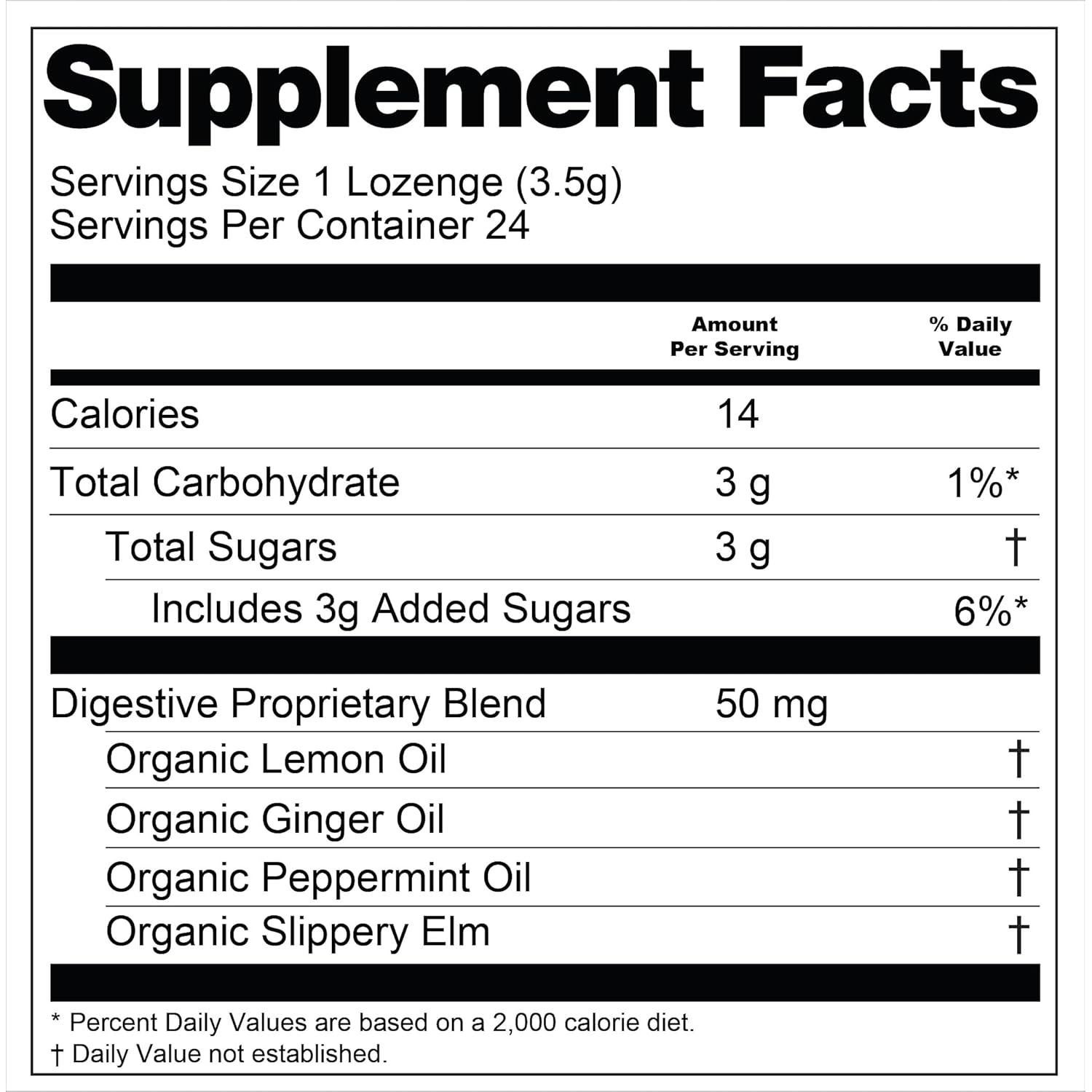 Caramelo Duro Digestivo Essential Candy 85g - Limón, Jengibre, Menta