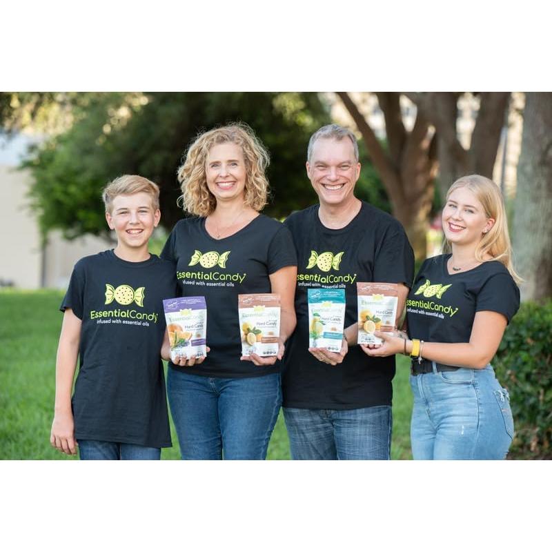 Caramelo Duro Digestivo Essential Candy 85g - Limón, Jengibre, Menta