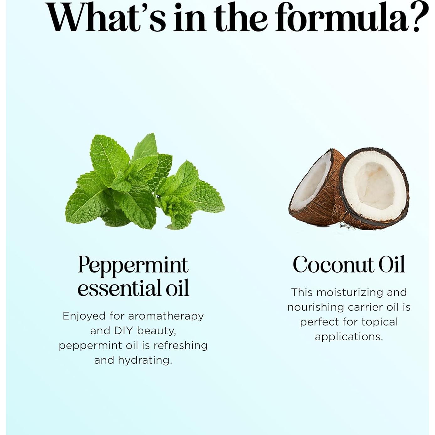 Aceite Esencial de Menta Roll-On Maple Holistics 9.86 ml x2