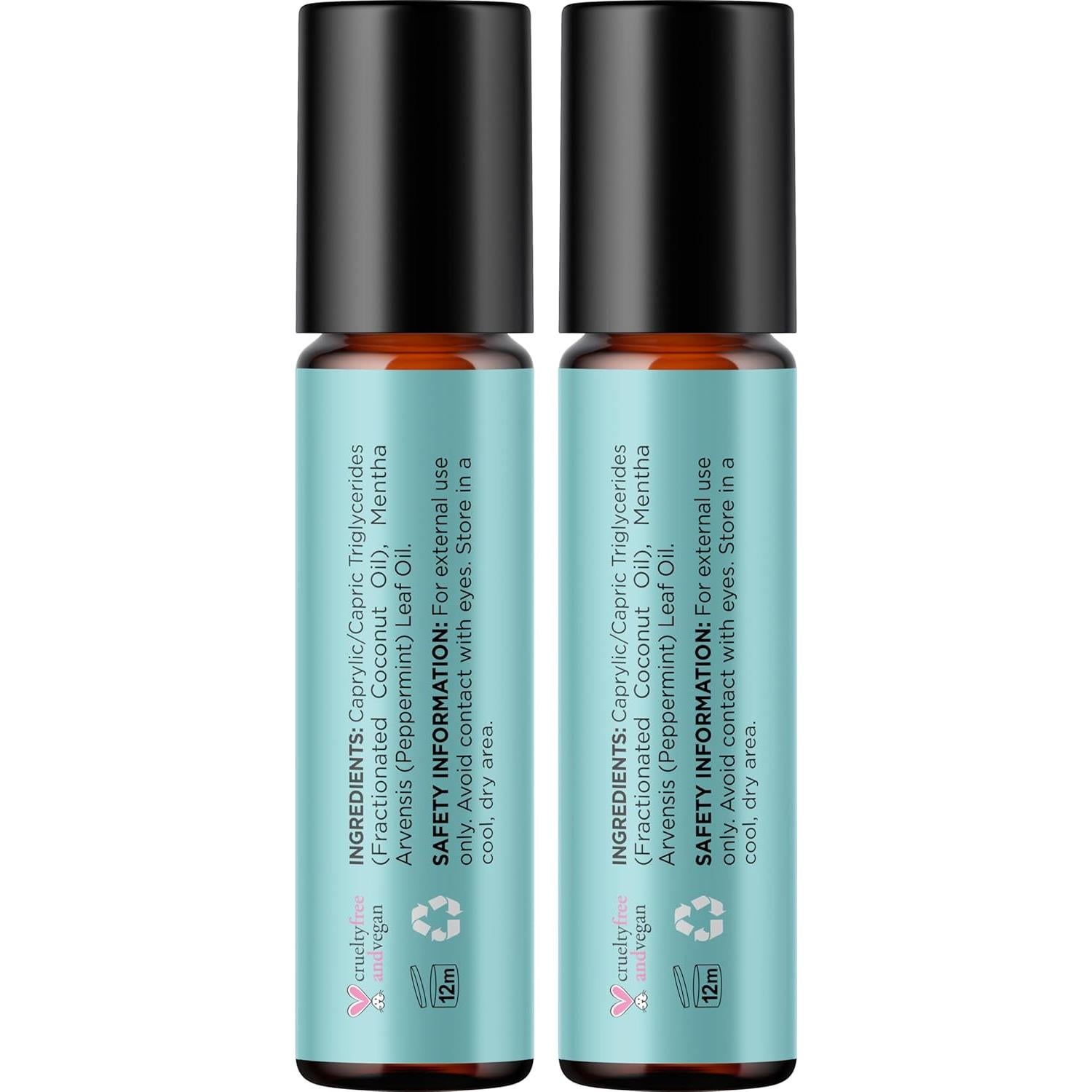 Aceite Esencial de Menta Roll-On Maple Holistics 9.86 ml x2