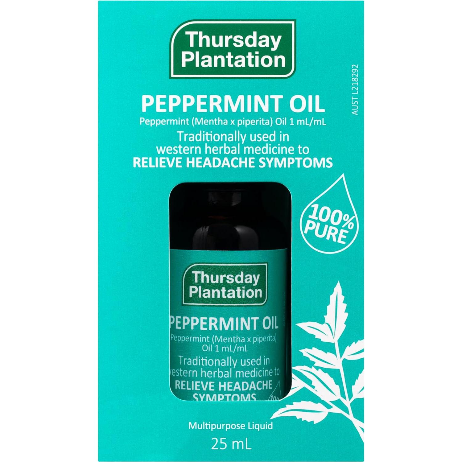 Aceite de Menta 100% Puro Thursday Plantation 25ml