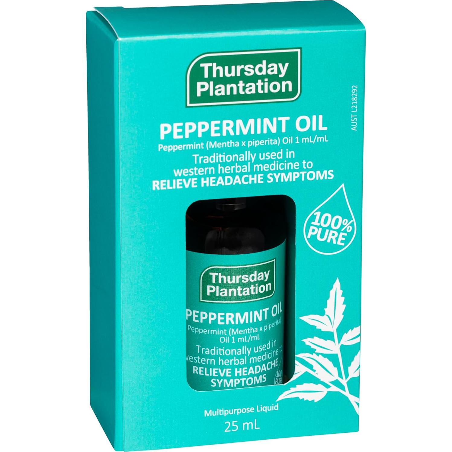 Aceite de Menta 100% Puro Thursday Plantation 25ml