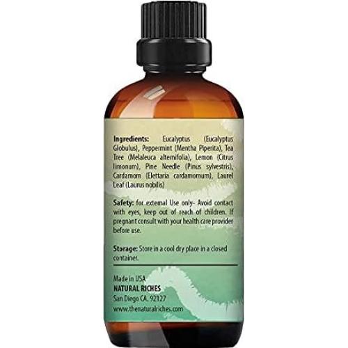 Aceite Esencial Breathe Riquezas Naturales 2 x 30 ml Menta Eucalipto