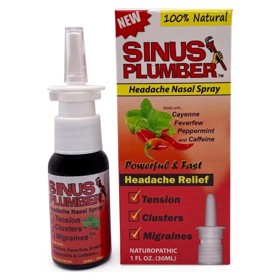 Spray Nasal Sinus Plumber Greensations 100ml Alivio Dolor Cabeza