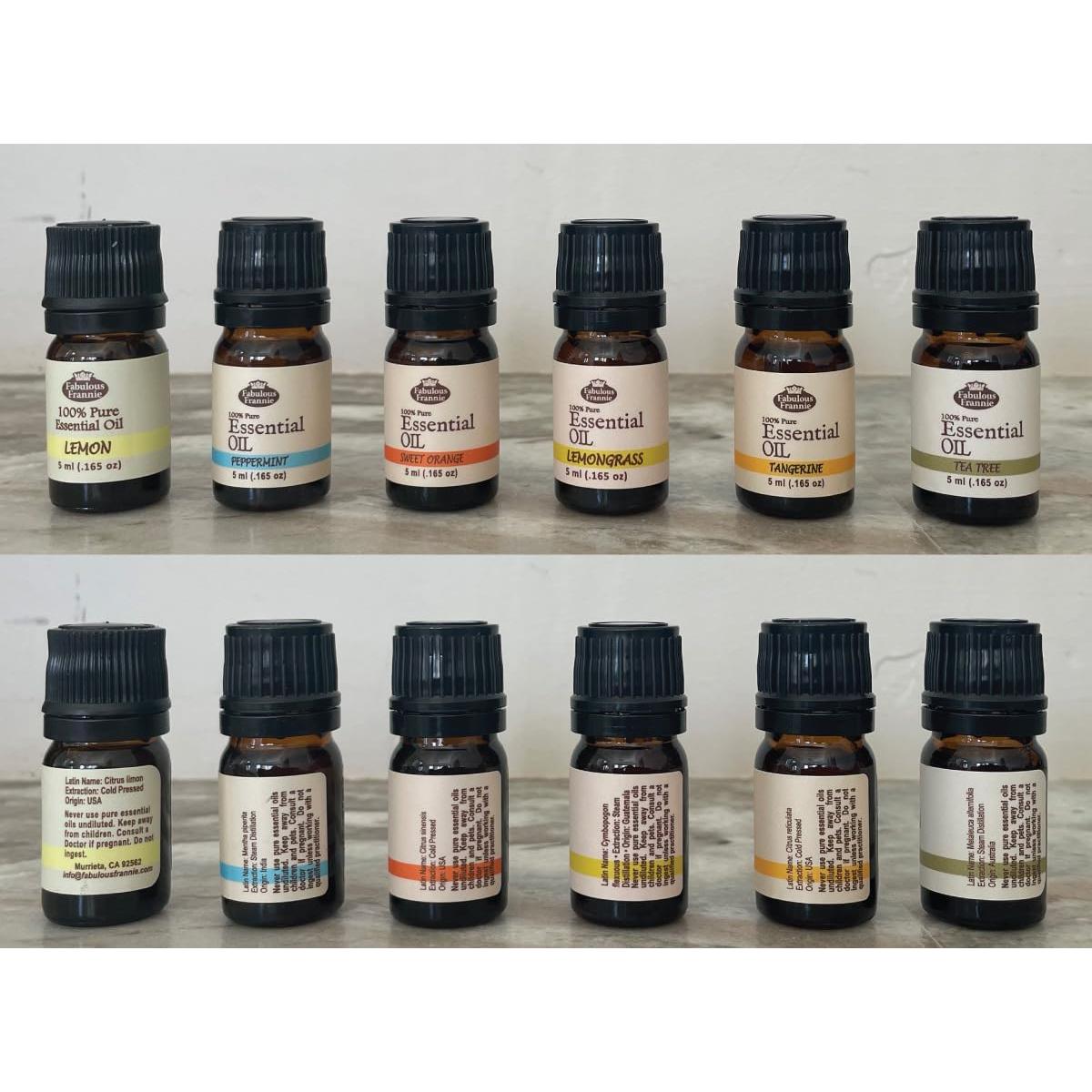 Juego de Inicio Aceites Esenciales Puros Fabulous Frannie 12x5ml