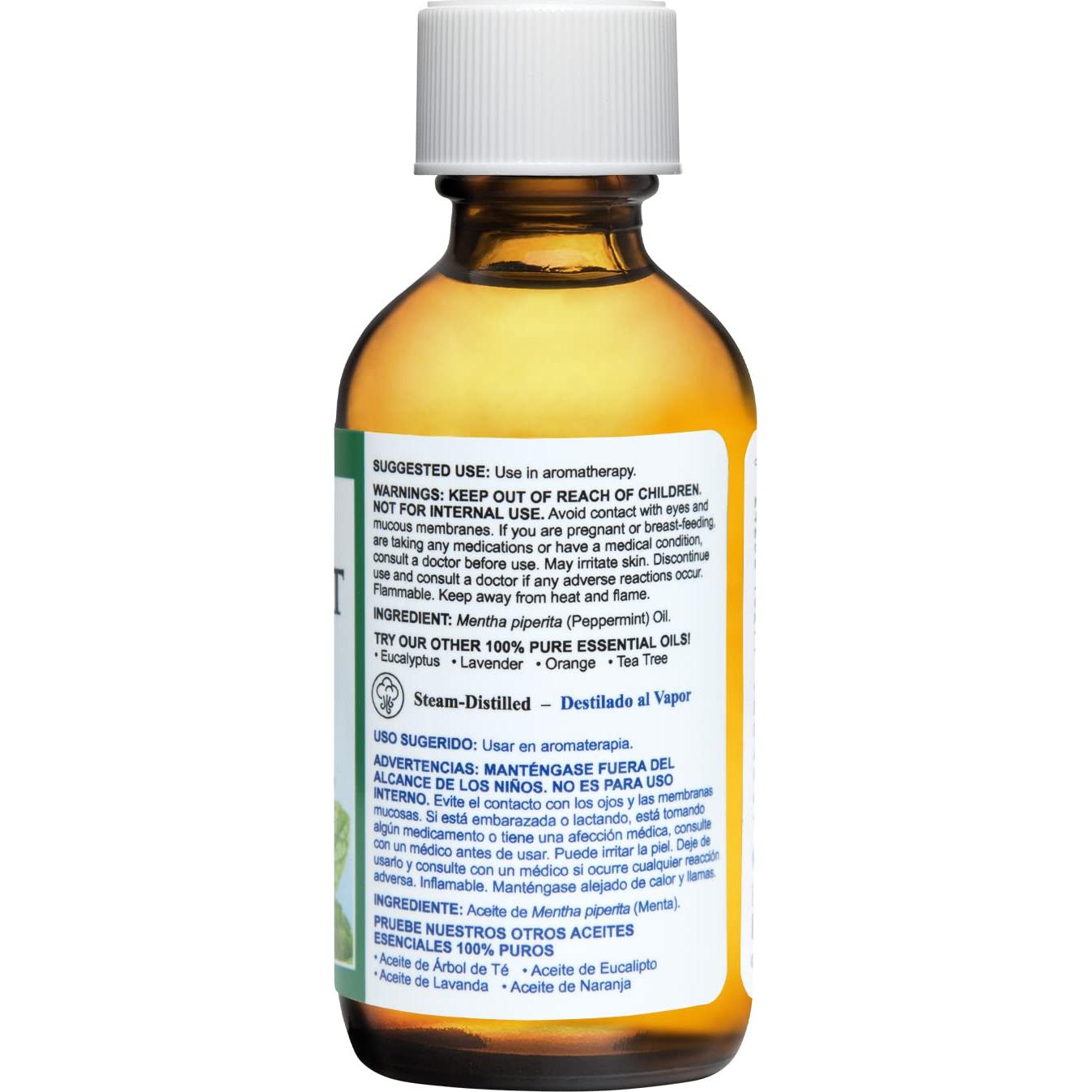 Aceite Esencial de Menta De La Cruz - 59.15 ml - Aromaterapia