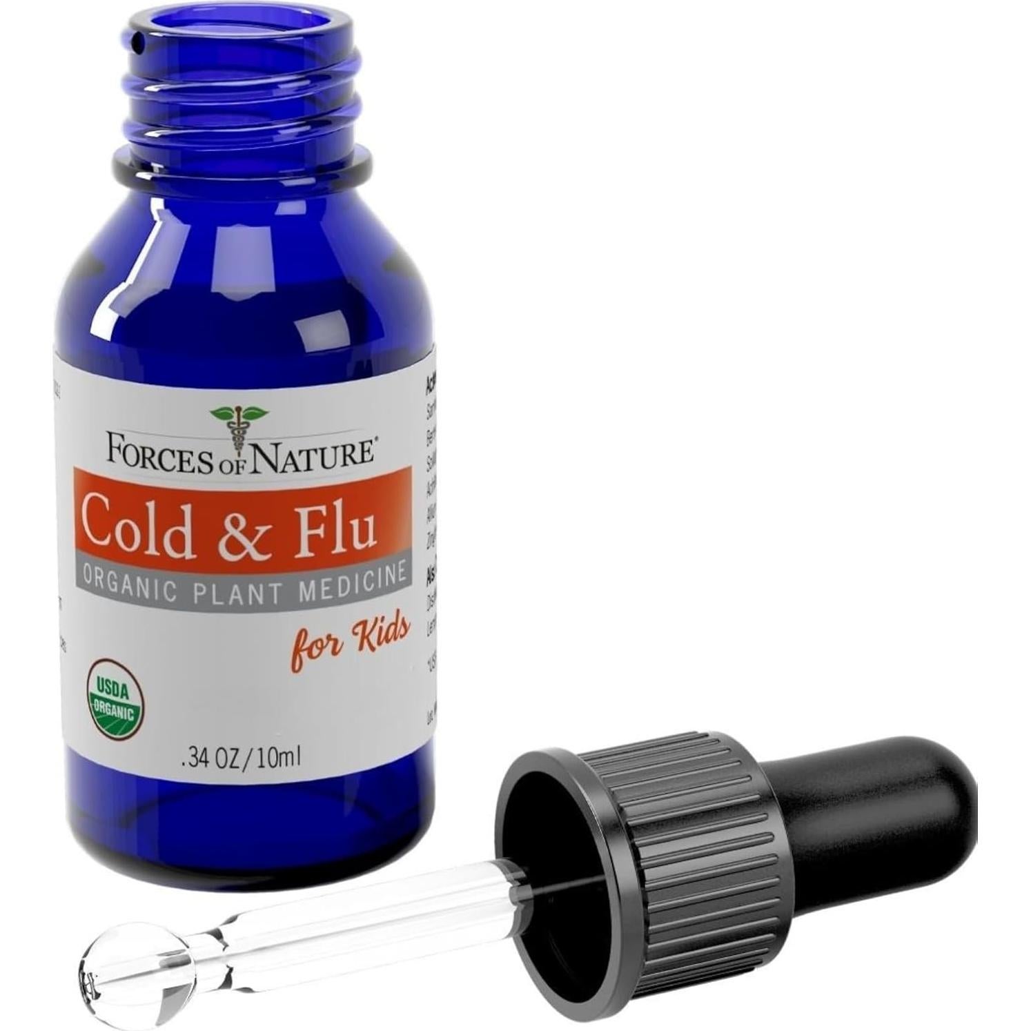 Forces of Nature Alivio Resfriado y Tos Niños 10 ml Homeopático