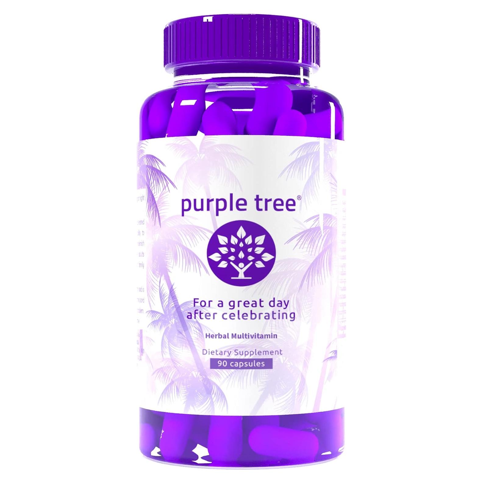 Suplemento Post-Celebración Purple Tree 90 Pastillas | Soporte Hepático