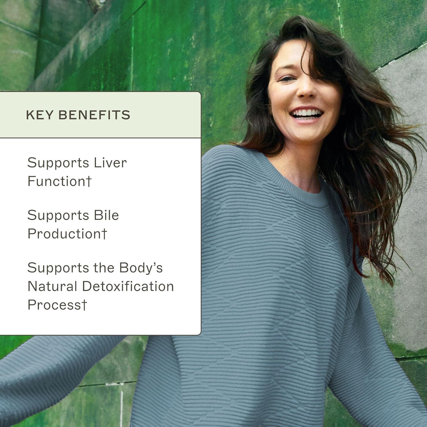 Suplemento Hepático Amy Myers MD - 60 Cápsulas con Selenio y Cardo Mariano