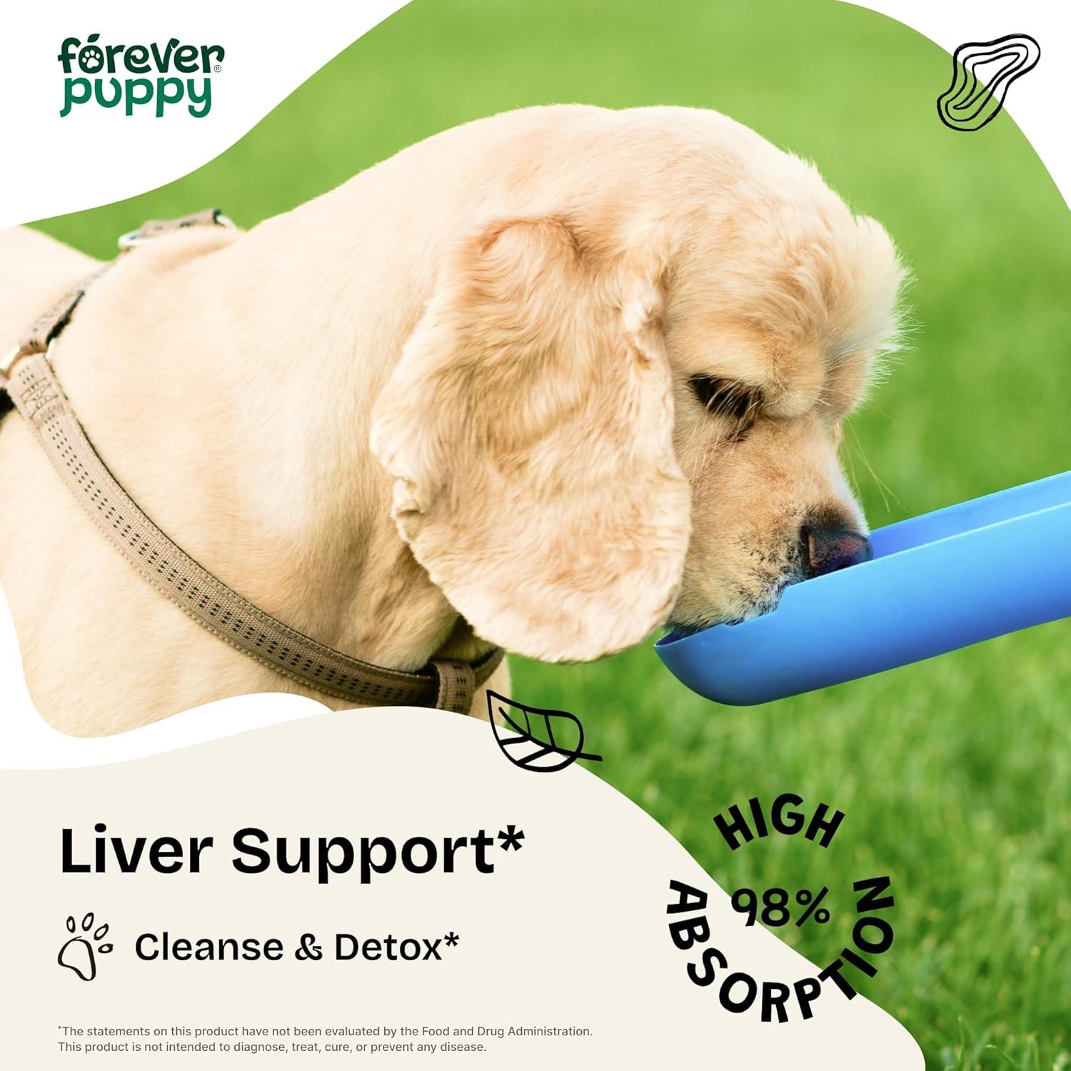 Suplemento Hepático para Perros Forever Puppy 60 ml - Cardo Mariano