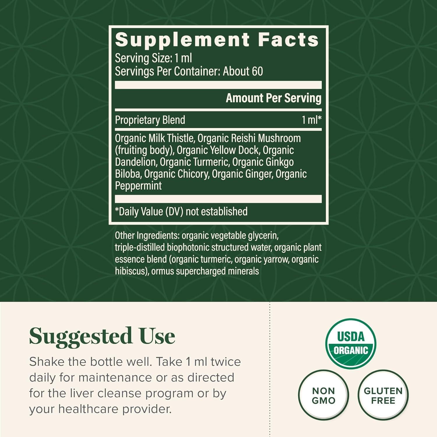Suplemento Orgánico de Cardo Mariano 59.15 ml - Centro de Sanación Global