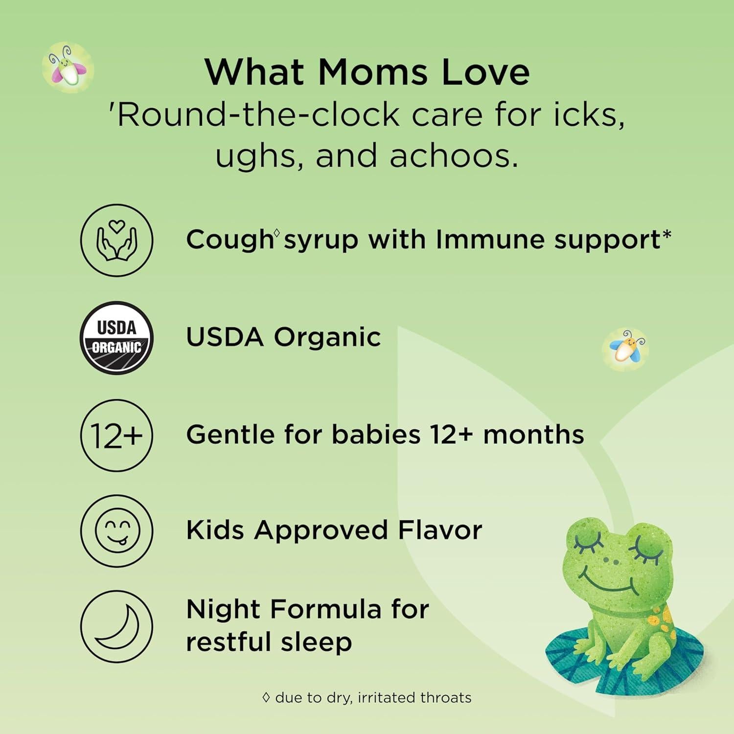 Jarabe orgánico para la tos Hyland's Baby 60 ml nocturno