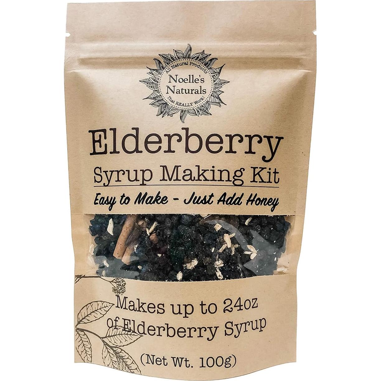 Kit de Jarabe de Sáuco Orgánico Noelle's Naturals - 710ml