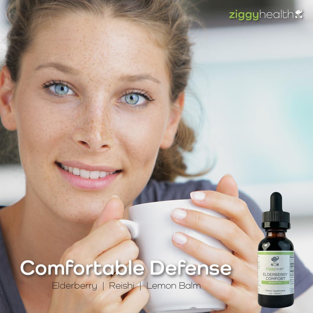 Tintura de Saúco Orgánica 30ml - Ziggy Health - Inmunidad y Respiración