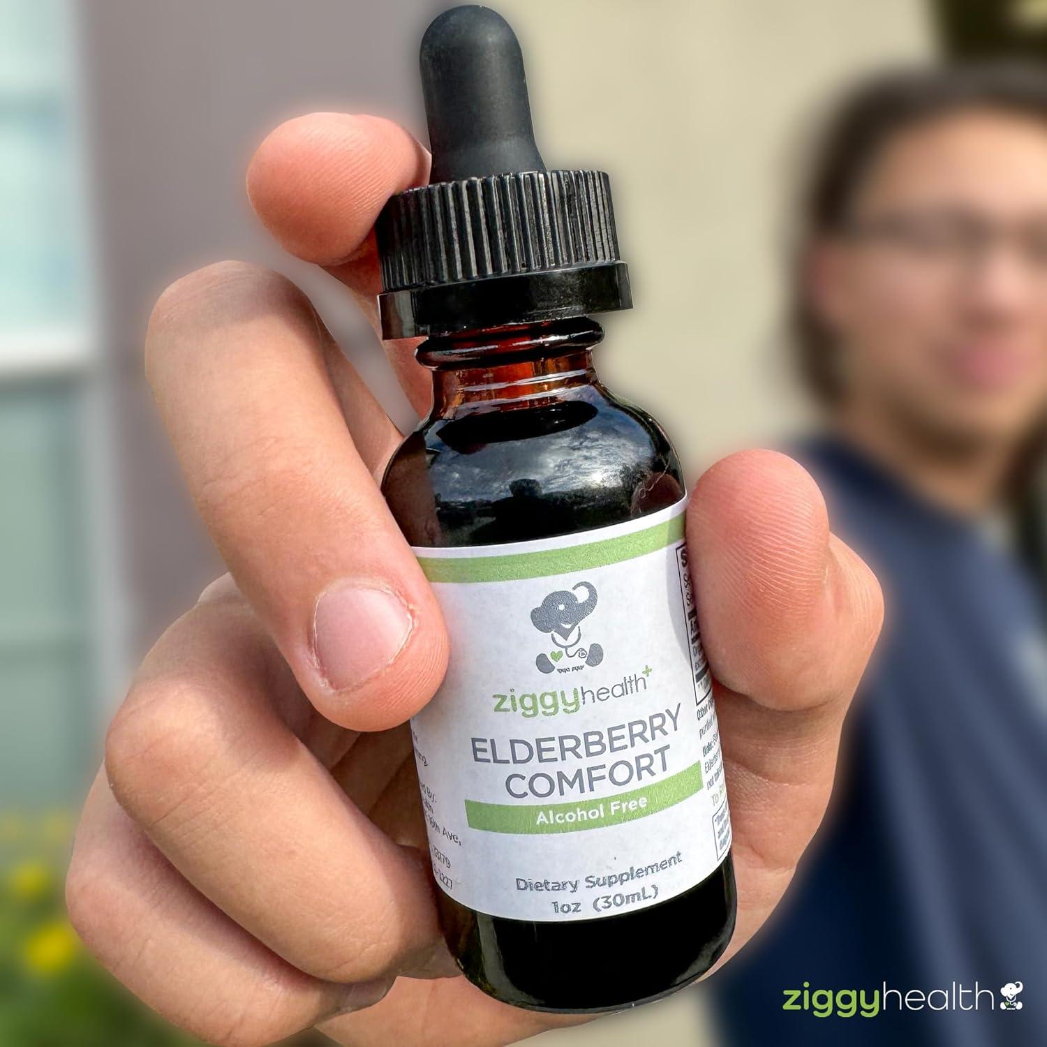 Tintura de Saúco Orgánica 30ml - Ziggy Health - Inmunidad y Respiración