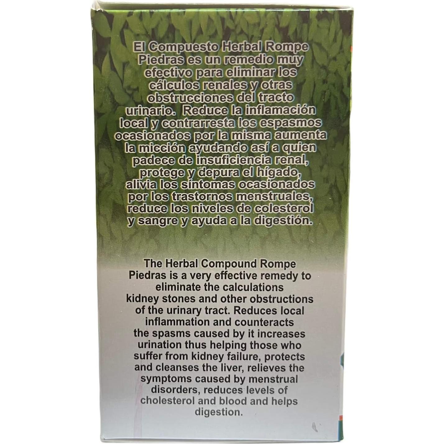 Rompe Piedras Herbal NaturaMex 100 Tabletas Yumel Rábano Negro