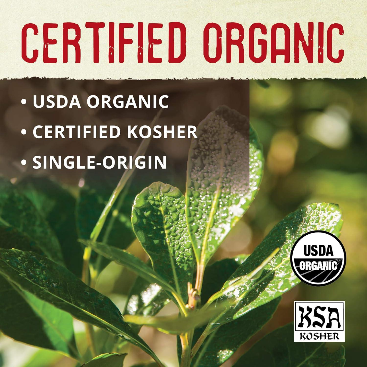 Té de Yerba Mate Orgánico Sin Ahumar Ecoteas - 24 Bolsitas