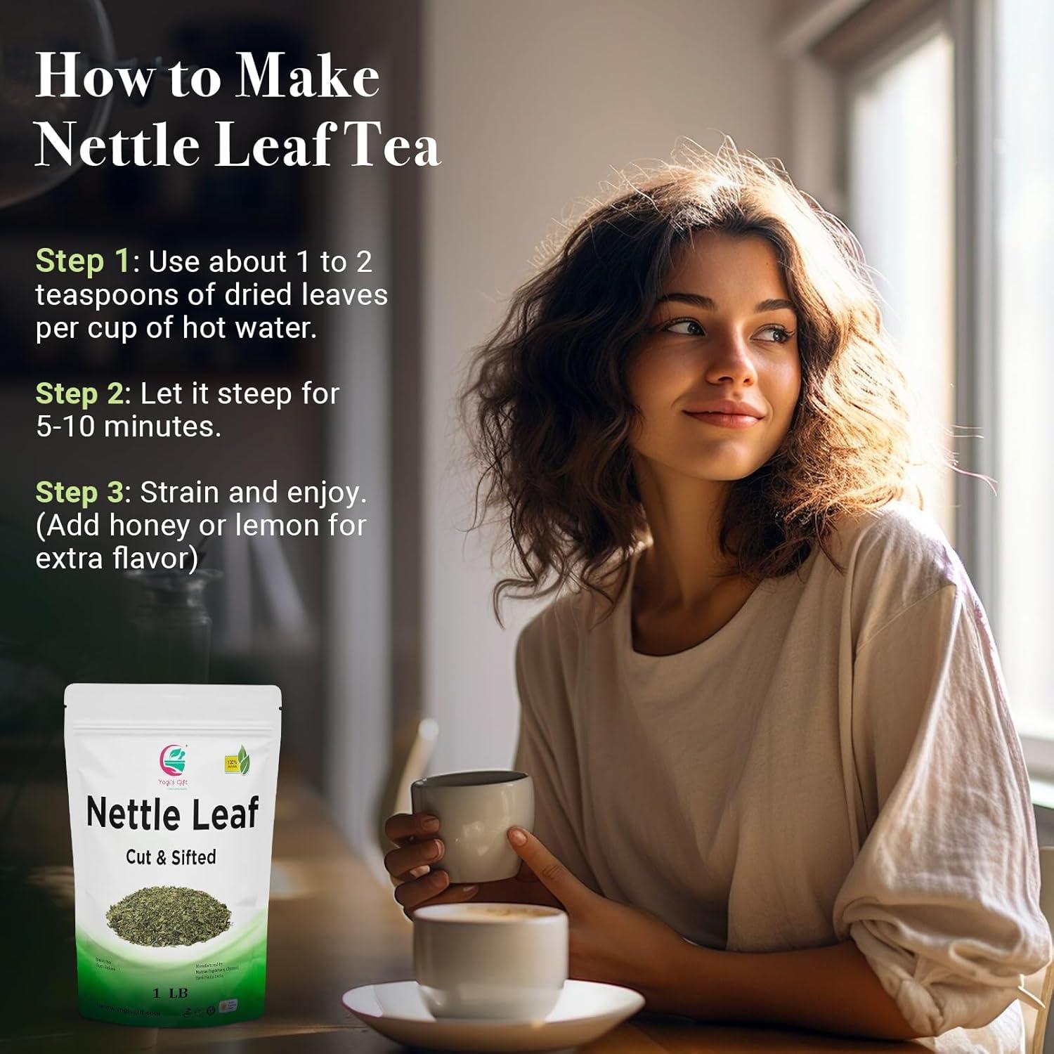 Hojas de Ortiga Secas 0.45 kg Yogi's Gift | Cortadas y Tamizadas