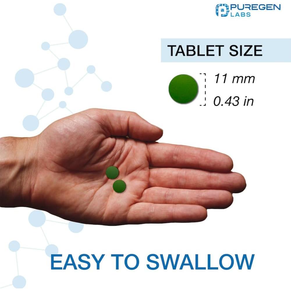 Suplemento de Hierro Gluconato 324 mg Puregen Labs - 300 Tabletas