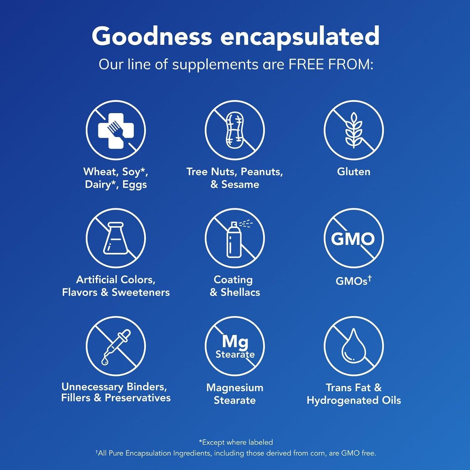 Extracto de Semilla de Pomelo Pure Encapsulations 60 Cápsulas