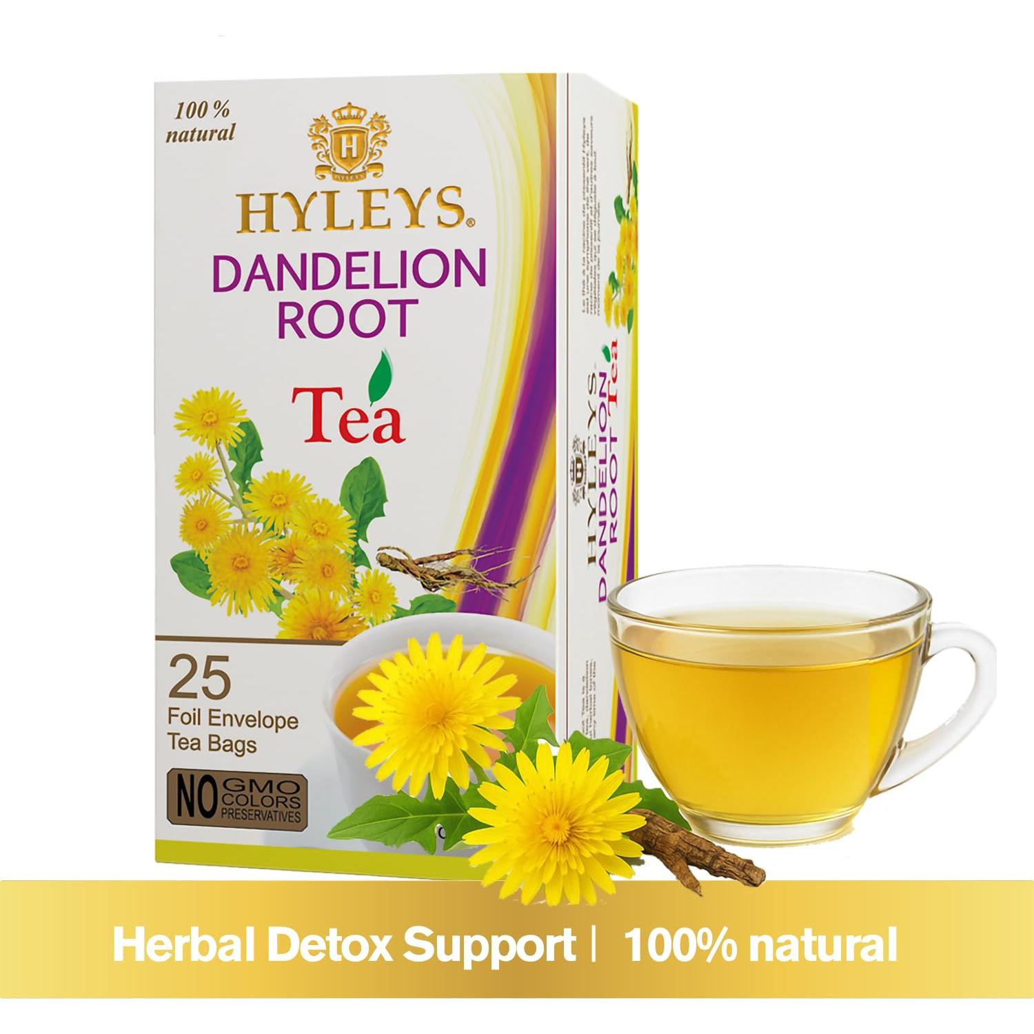 Té Verde Hyleys con Raíz de Diente de León - 25 Bolsitas